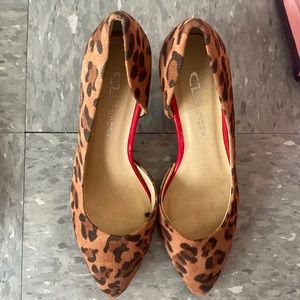 Cl by laundry cheetah heels